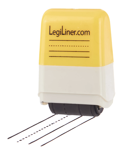 LegiLiner Self-Inking Teacher Stamp-Worm Line Handwriting Lines Roller Stamp