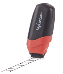 LegiLiner Self-Inking Teacher Stamp-Small Squares Roller Stamp