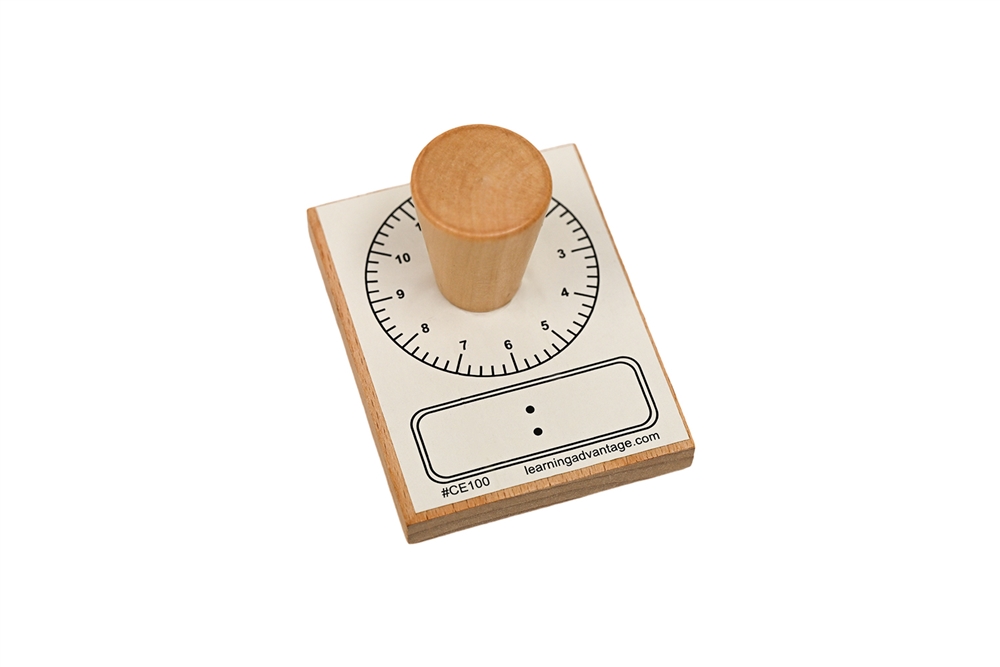 Digital Clock Stamp