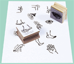 Body Parts Stamps