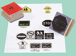 Safety Signs Stamps