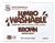 Jumbo Washable Stamp Pad - Brown
