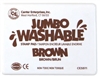 Jumbo Washable Stamp Pad - Brown