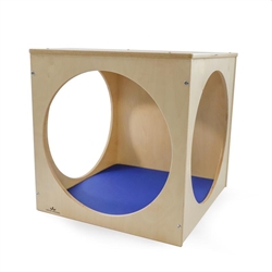 Toddler Play House Cube with Floor Mat Set