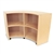 Curve Out Mobile Storage Cabinet