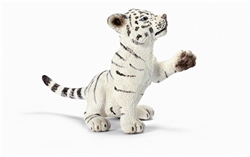 White Tiger Cub Playing