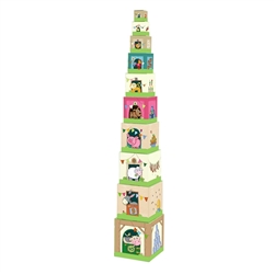 On the Farm Stacking Cubes