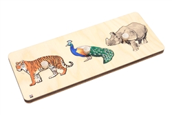 Animals of Asia Puzzle