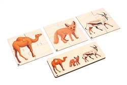 Animals of UAE: Puzzles Set