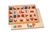 Plastic Small Movable Alphabets: Red with Blue Vowels - Print (Premium Quality)