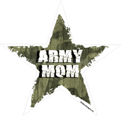 Army Mom car window stickers decals