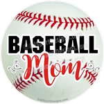 Baseball Mom window sticker decal clings & magnets