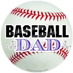 Baseball Mom window sticker decal clings & magnets