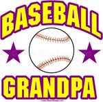 Baseball GRANDPA Window Decals Stickers or Magnets