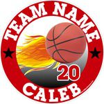 basketball car stickers clings decals & magnets