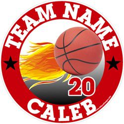 basketball car stickers clings decals & magnets