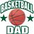 Basketball window sticker decal clings & magnets