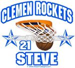 basketball stickers clings decals & magnets