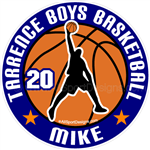 basketball car clings stickers decals & magnets