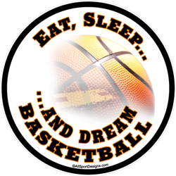 basketball car window sticker decal magnet wall decal