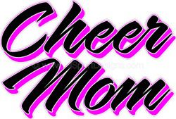 cheerleading stickers decals clings & magnets