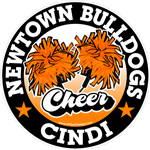 cheerleading stickers decals clings & magnets