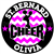 Car decals magnet wall decals cheerleading