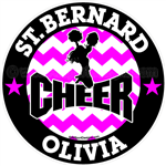 Car decals magnet wall decals cheerleading