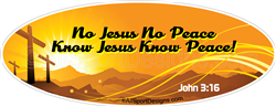 Christian car stickers clings decals & magnets