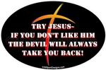 Christian car stickers clings decals & magnets