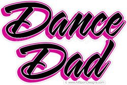 dance stickers decals clings & magnets