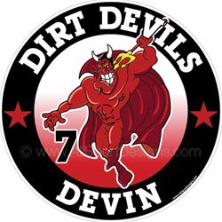 Devil stickers decals cllings & magnets