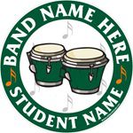 Drums decals stickers clings & magnets