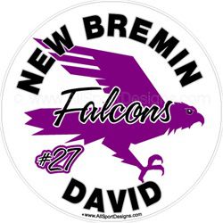 Falcon Hawk Car Window Decals Stickers Magnets Wall Decals