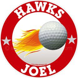 golf stickers decals clings & magnets