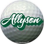 golf stickers decals clings & magnets