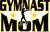 Gymnast MOM stickers clings decals & magnets