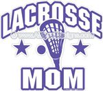 Lacrosse MOM decals stickers clings & magnets