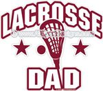 Lacrosse DAD decals stickers clings & magnets