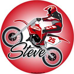 Motocross decals stickers clings & magnets