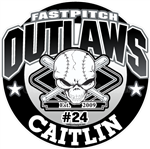 Outlaws Fastpitch Softball Car Decals and Magnets