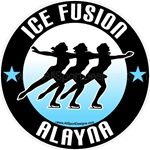 ice skating window sticker decal