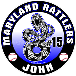 Snake Cobra Rattler stickers decals clings magnets