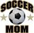 Soccer Mom window sticker decal clings & magnets