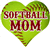 Softball MOM car stickers decals magnets tshirts