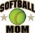 softball stickers clings decals & magnets