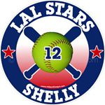softball window stickers decals clings & magnets