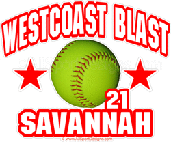 softball stickers clings decals & magnets