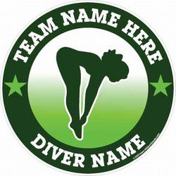 diving car stickers decals and magnets