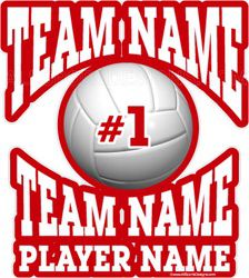 volleyball stickers decals clings & magnets